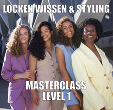 Laden Sie das Bild in den Galerie-Viewer, LEVEL 1 Locken-Wissen &amp; Styling Masterclass
