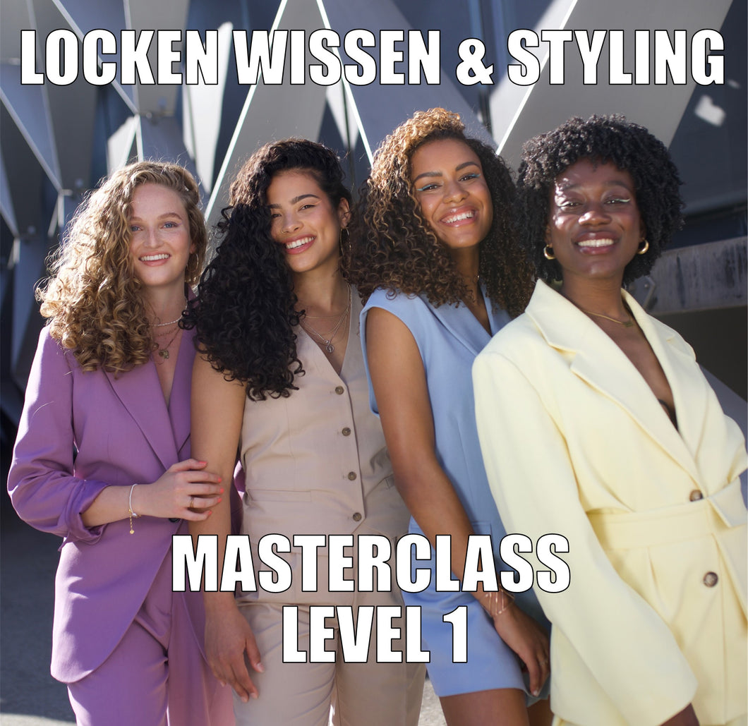 LEVEL 1 Locken-Wissen & Styling Masterclass